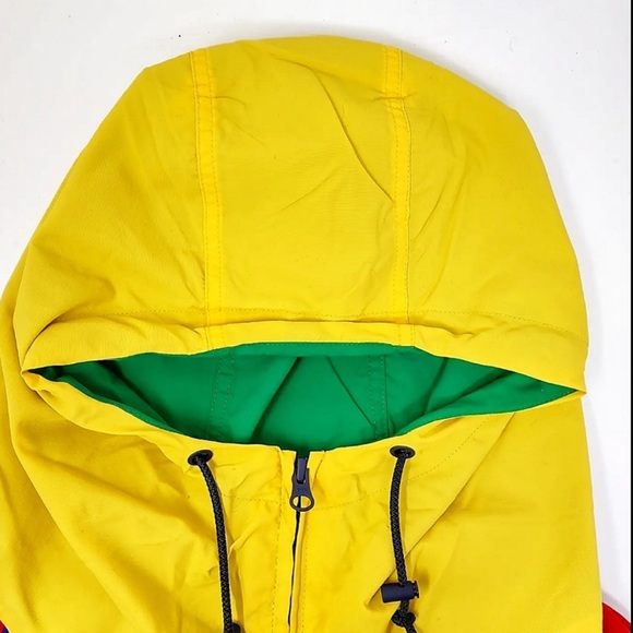 NWT POLO SPORT Ralph Lauren Colorblock Hooded Windbreaker Jacket size L - Picture 12 of 16